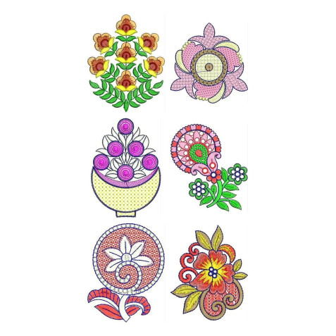 50 Applique Embroidery Designs | November 2020 Bulk Download