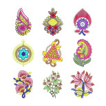 50 Applique Embroidery Designs | February 2020 Bulk Download