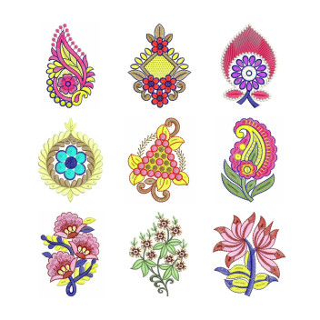 50 Applique Embroidery Designs | February 2020 Bulk Download
