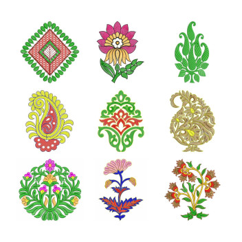 50 Applique Embroidery Designs | February 2020 Bulk Download