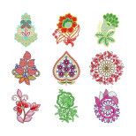 50 Applique Embroidery Designs | February 2020 Bulk Download