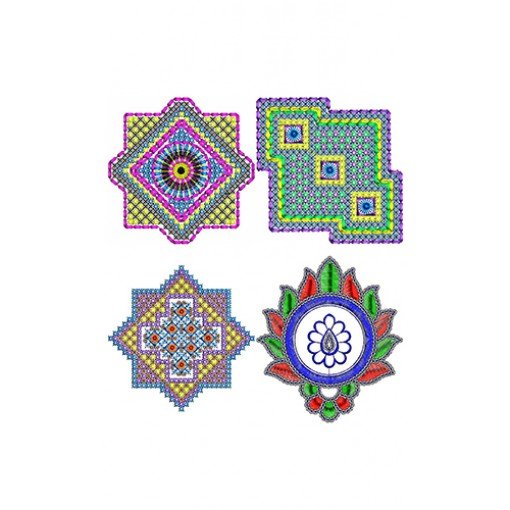 Applique Mandala Design Bulk Download | 100 Designs