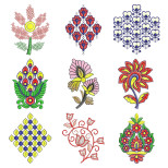 50 Applique Embroidery Designs | February 2021 Bulk Download