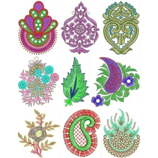 Patch Embroidary Design Bulk Download | 120 Designs