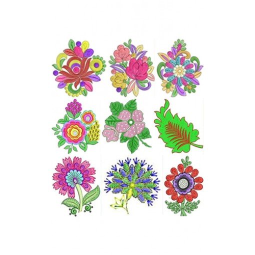 Patch Rose Design Bulk Download | 120 Designs