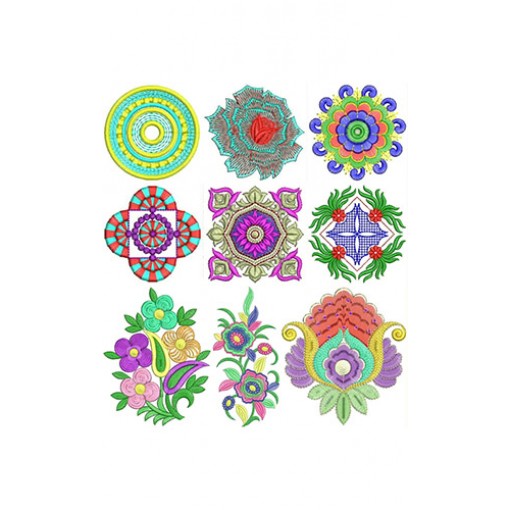 Patch Rose Design Bulk Download | 120 Designs