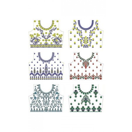 50 Blouse Embroidery Designs | June 2020 Bulk Download