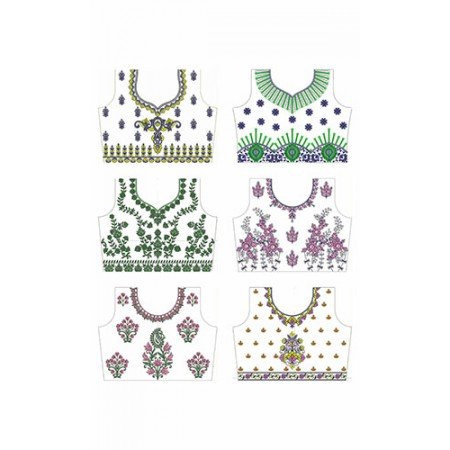 50 Blouse Embroidery Designs | June 2020 Bulk Download