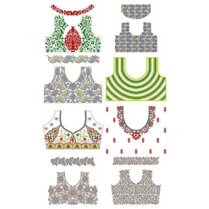 Blouse April 2018 Bulk Download | 50 Designs