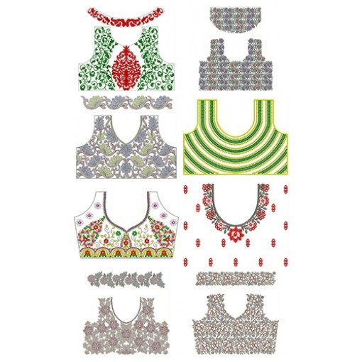 Blouse April 2018 Bulk Download | 50 Designs