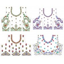 10 Blouse Embroidery Designs | August 2021 Bulk Download Vol-3