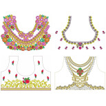 Latest Beautiful Blouse Embroidery Pattern Designs | November 2020 Bulk Download