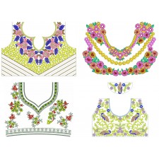 Latest Beautiful Blouse Embroidery Pattern Designs | November 2020 Bulk Download