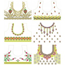 Latest Beautiful Blouse Embroidery Pattern Designs | November 2020 Bulk Download