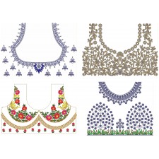 Latest Beautiful Blouse Embroidery Pattern Designs | November 2020 Bulk Download