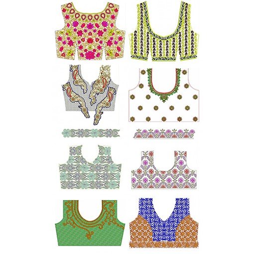 Blouse April 2018 Bulk Download | 50 Designs