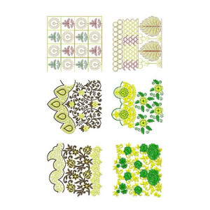 50 Big Border Embroidery Designs | February 2020 Bulk Download