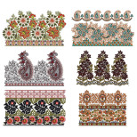50 Big Border Embroidery Designs | June 2021 Bulk Download