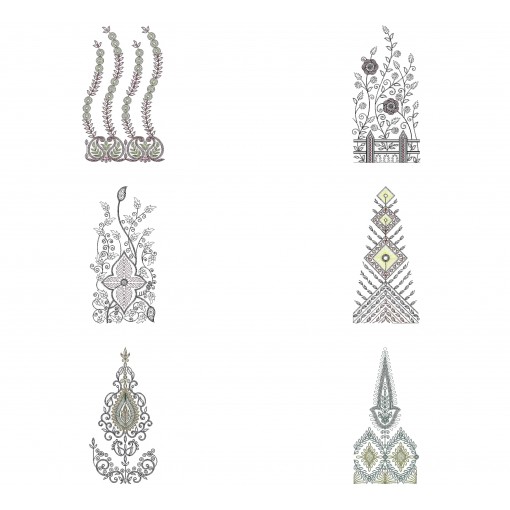 50 Big Border Embroidery Designs | April 2021 Bulk Download