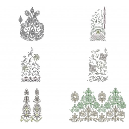 50 Big Border Embroidery Designs | April 2021 Bulk Download