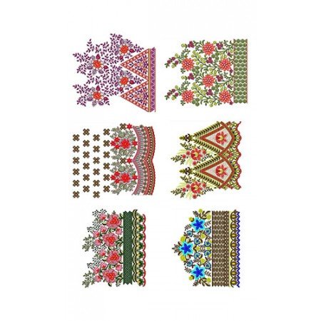 50 Big Border Embroidery Designs | July 2020 Bulk Download