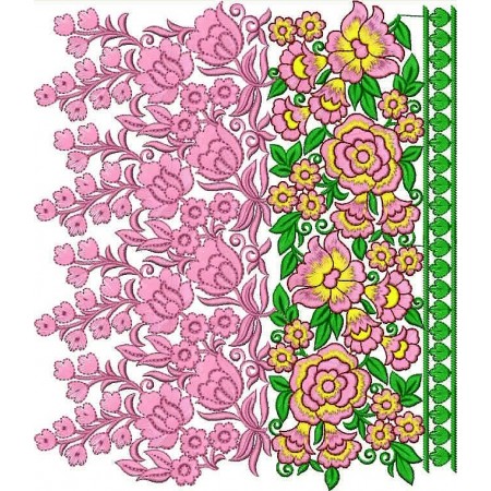 50 Big Border Embroidery Designs | December 2020 Bulk Download