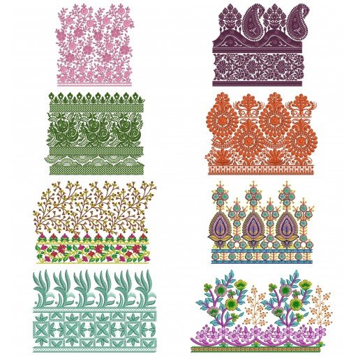 10 Big Border Embroidery Designs August 2021 Bulk Download Vol-4 10 Big Border Embroidery Designs August 2021 Bulk Download Vol-4