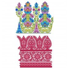 10 Big Border Embroidery Designs Ag 21 BD VL-5 10 Big Border Embroidery Designs Ag 21 BD VL-5