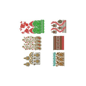 50 Big Border Embroidery Designs | July 2020 Bulk Download