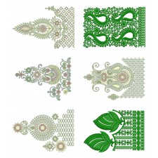 50 Big Border Embroidery Designs | February 2021 Bulk Download