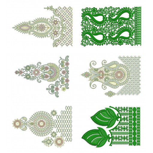 50 Big Border Embroidery Designs | February 2021 Bulk Download
