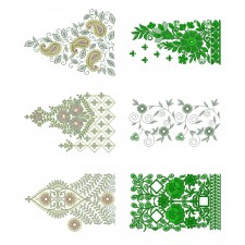 50 Big Border Embroidery Designs | February 2021 Bulk Download