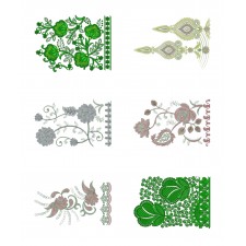 50 Big Border Embroidery Designs | February 2021 Bulk Download