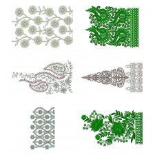 50 Big Border Embroidery Designs | February 2021 Bulk Download