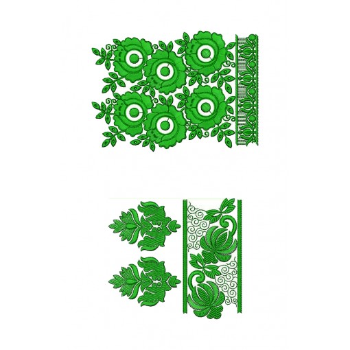 50 Big Border Embroidery Designs | February 2021 Bulk Download