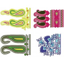 50 Big Border Embroidery Designs | March 2021 Bulk Download