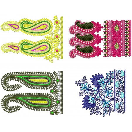 50 Big Border Embroidery Designs | March 2021 Bulk Download