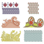 50 Big Border Embroidery Designs | April 2021 Bulk Download