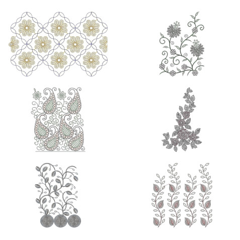 50 Big Border Embroidery Designs | April 2021 Bulk Download