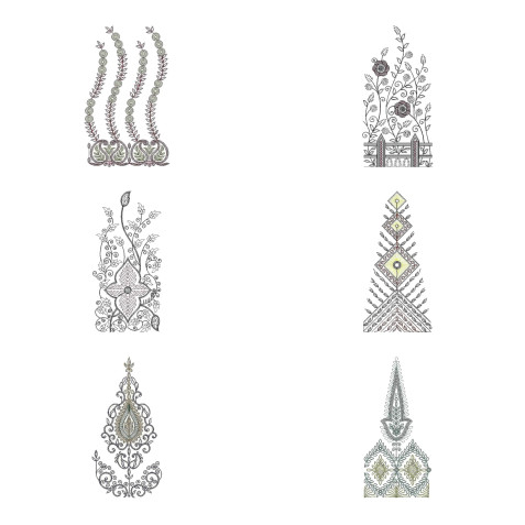 50 Big Border Embroidery Designs | April 2021 Bulk Download