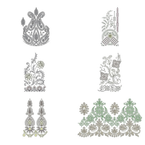 50 Big Border Embroidery Designs | April 2021 Bulk Download