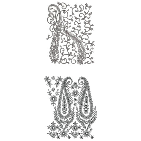 50 Big Border Embroidery Designs | April 2021 Bulk Download