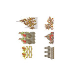 50 Big Border Embroidery Designs | August 2020 Bulk Download