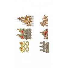 50 Big Border Embroidery Designs | August 2020 Bulk Download
