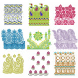 50 Big Border Embroidery Designs | July 2021 Bulk Download