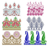 50 Big Border Embroidery Designs | July 2021 Bulk Download