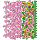50 Big Border Embroidery Designs | December 2020 Bulk Download