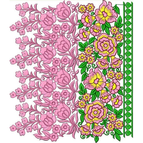 50 Big Border Embroidery Designs | December 2020 Bulk Download