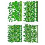 50 Big Border Embroidery Designs | December 2020 Bulk Download