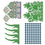 50 Big Border Embroidery Designs | December 2020 Bulk Download